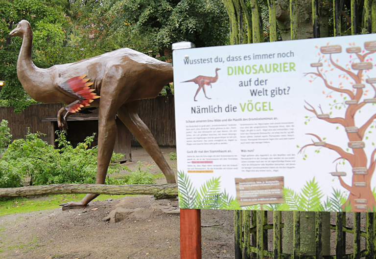 Dinosaurier im Zoo Hoyerswerda