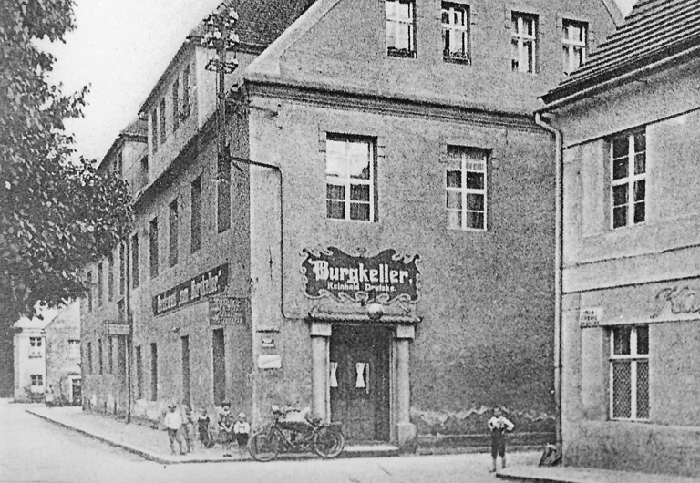 Burglehnhaus historisches Foto Sparkasse